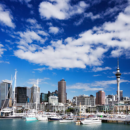 Neuseeland Nordinsel Auckland Hafen