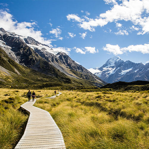 Neuseeland Südinsel Aoraki-mount Cook