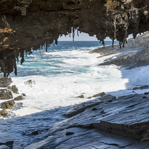 South Australia Admirals Arch Kangaroo Island