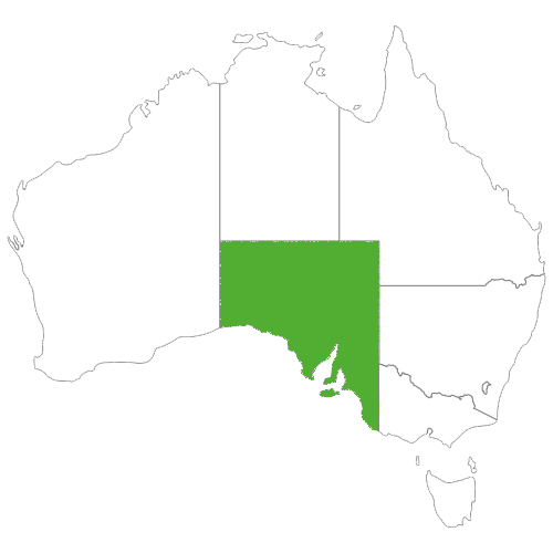 South Australia map Australia